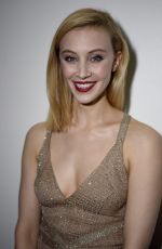 SARAH GADON at GQ and Giorgio Armani Grammys After-party in Beverly Hills