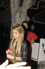 SARAH HYLAND nad Matt Prokop Leaves Warwick Nightclub in Hollywood