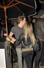 SARAH HYLAND nad Matt Prokop Leaves Warwick Nightclub in Hollywood