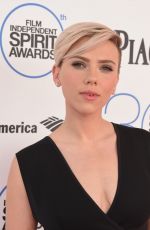 SCARLETT JOHANSSON at 2015 Film Independent Spirit Awards in Santa Monica