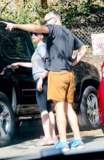SCARLETT JOHANSSON in Leggings Hikinig in Los Angeles 1302