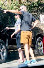 SCARLETT JOHANSSON in Leggings Hikinig in Los Angeles 1302