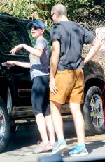 SCARLETT JOHANSSON in Leggings Hikinig in Los Angeles 1302