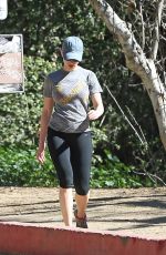SCARLETT JOHANSSON in Leggings Hikinig in Los Angeles 1302