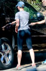SCARLETT JOHANSSON in Leggings Hikinig in Los Angeles 1302