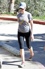 SCARLETT JOHANSSON in Leggings Hikinig in Los Angeles 1302