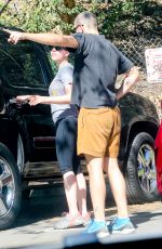 SCARLETT JOHANSSON in Leggings Hikinig in Los Angeles 1302