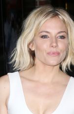 SIENNA MILLER Arrives at David Letterman Show in New York 0502