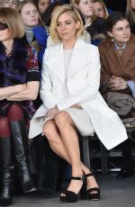 SIENNA MILLER at Calvin Klein Fashion Show in New York