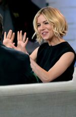 SIENNA MILLER at Good Morning America in New York