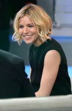 SIENNA MILLER at Good Morning America in New York