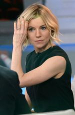 SIENNA MILLER at Good Morning America in New York