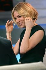 SIENNA MILLER at Good Morning America in New York