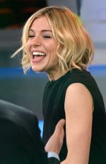 SIENNA MILLER at Good Morning America in New York
