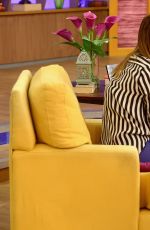 SOFIA VRGARA on the Set of Despierta America in Miami