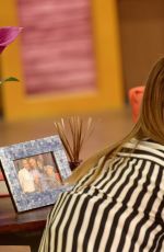 SOFIA VRGARA on the Set of Despierta America in Miami