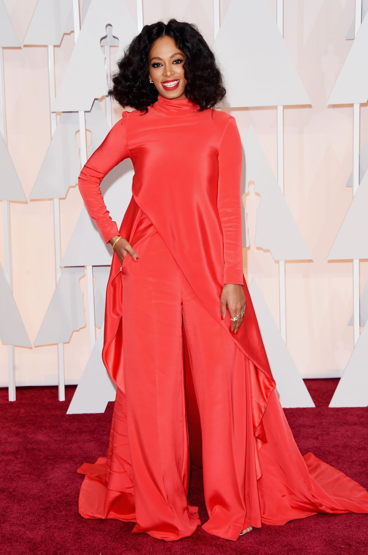 SOLANGE KNOWLES at 87th Annual Academy Awards at the Dolby Theatre in Hollywood SOLANGE KNOWLES at 87th Annual Academy Awards at the Dolby Theatre in Hollywood