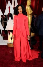 SOLANGE KNOWLES at 87th Annual Academy Awards at the Dolby Theatre in Hollywood
