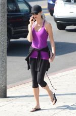 STACY KEIBLER in Leggings Out and About in Los Angeles 1602
