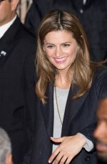 STANA KATIC Arrives at Jimmy Kimmel Live in Hollywood