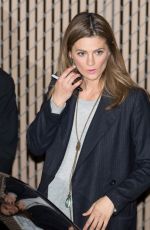 STANA KATIC Arrives at Jimmy Kimmel Live in Hollywood