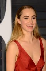 SUKI WATERHOUSE at Vanity Fair Oscar Party in Hollywood