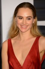 SUKI WATERHOUSE at Vanity Fair Oscar Party in Hollywood