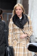 TAMZIN OUTHWAITE Leaves ITV Studios in London 1602
