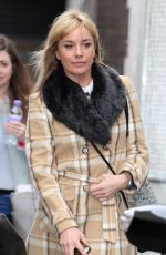 TAMZIN OUTHWAITE Leaves ITV Studios in London 1602