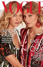 TAYLOR SWIFT and KARLIE KLOSS in Vogue Magazine, March 2015 Issue