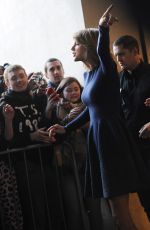 TAYLOR SWIFT Arrives at BBC Radio 1 Studios in London 2402