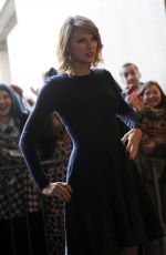 TAYLOR SWIFT Arrives at BBC Radio 1 Studios in London 2402