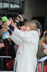 TAYLOR SWIFT Arrives at BBC Radio 1 Studios in London 2402