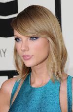 TAYLOR SWIFT at 2015 Grammy Awards in Los Angeles