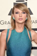 TAYLOR SWIFT at 2015 Grammy Awards in Los Angeles