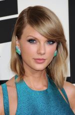 TAYLOR SWIFT at 2015 Grammy Awards in Los Angeles