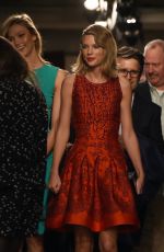 TAYLOR SWIFT at Oscar De La Renta Fashion Show in New York