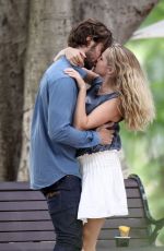 TERESA PALMER on the Set of 2:22 in Sydney