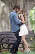 TERESA PALMER on the Set of 2:22 in Sydney