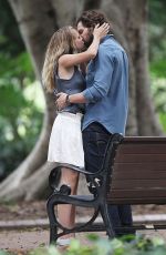TERESA PALMER on the Set of 2:22 in Sydney