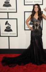 TRACEY EDMONDS at 2015 Grammy Awards in Los Angeles