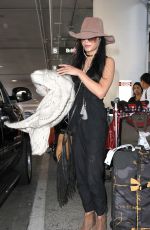VANESSA HUDGENS at Los Angeles International Airport 2502