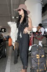 VANESSA HUDGENS at Los Angeles International Airport 2502