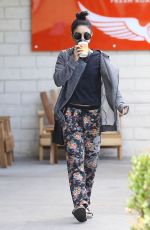 VANESSA HUDGENS Leaves Intelligentsia Coffee in Los Angeles