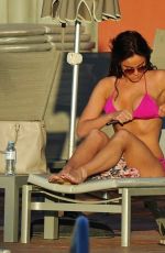 VICKY PATTISON in Bikini at a Pool un Tenrife