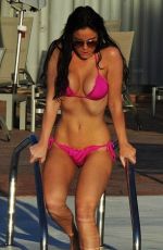 VICKY PATTISON in Bikini at a Pool un Tenrife