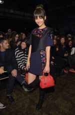 VICTORIA JUSTICE at 2015 DKNY Fashion Show in New York