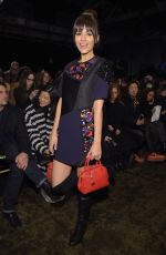 VICTORIA JUSTICE at 2015 DKNY Fashion Show in New York