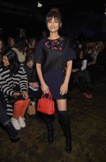 VICTORIA JUSTICE at 2015 DKNY Fashion Show in New York