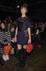 VICTORIA JUSTICE at 2015 DKNY Fashion Show in New York